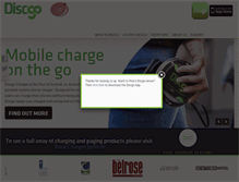 Tablet Screenshot of discgocharger.com